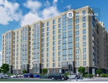 1-комнатная квартира, этаж 2 из 10, 44 м²