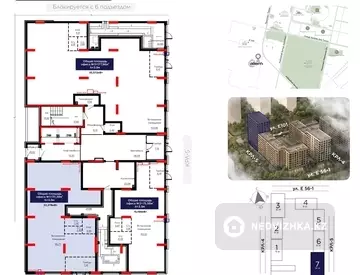 Офис, этаж 1, 111 м²