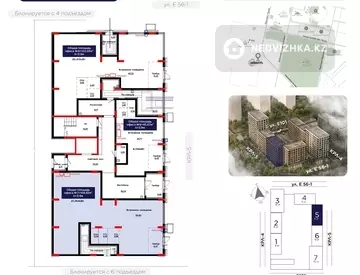 Офис, этаж 1, 108 м²