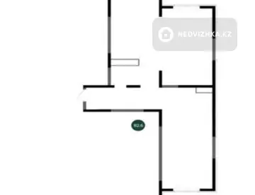 3-комнатная квартира, этаж 8 из 12, 81 м²