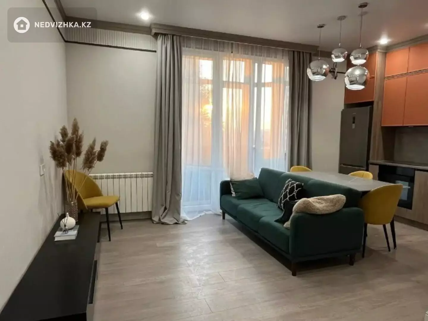 60 м², 2-комнатная квартира, этаж 2 из 10, 60 м², изображение - 1