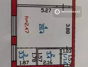 2-комнатная квартира, этаж 2 из 10, 46 м², На длительный срок