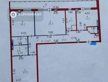 3-комнатная квартира, этаж 8 из 12, 125 м²