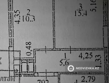 1-комнатная квартира, этаж 19 из 22, 38 м²