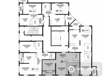 2-комнатная квартира, этаж 7 из 16, 57 м²