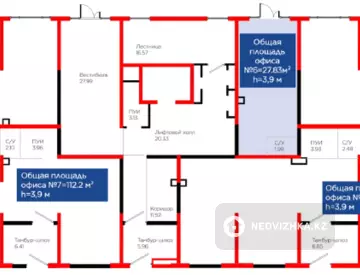 Офис, Магазин и др., этаж 1 из 6, 28 м²