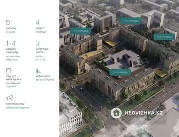 1-комнатная квартира, этаж 9 из 9, 32 м²