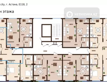 3-комнатная квартира, этаж 3 из 7, 79 м²