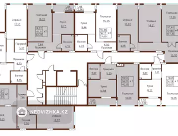 1-комнатная квартира, этаж 5 из 7, 35 м²