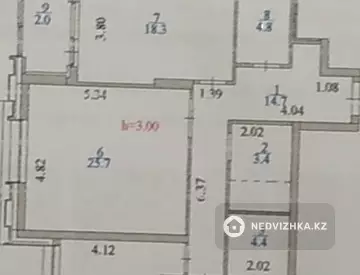 3-комнатная квартира, этаж 10 из 20, 105 м²