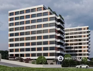 1-комнатная квартира, этаж 3 из 8, 72 м²