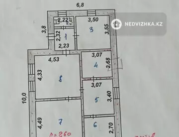 5-комнатный дом, 6 соток, 88 м²