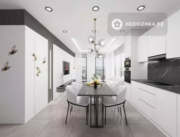 2-комнатная квартира, этаж 1 из 3, 57 м²