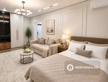 1-комнатная квартира, этаж 8 из 12, 45 м², Посуточно