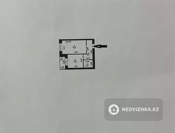 1-комнатная квартира, этаж 7 из 9, 40 м²