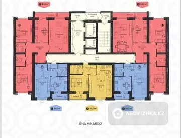 1-комнатная квартира, этаж 1 из 12, 40 м²