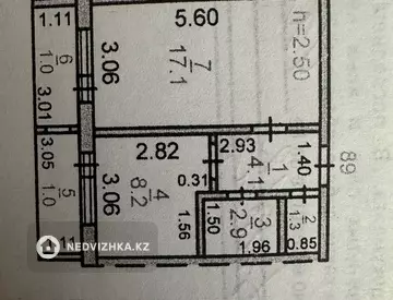 1-комнатная квартира, этаж 5 из 5, 36 м²