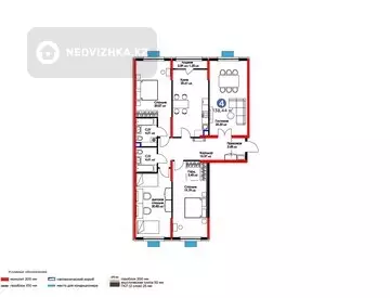 4-комнатная квартира, этаж 5 из 16, 140 м²