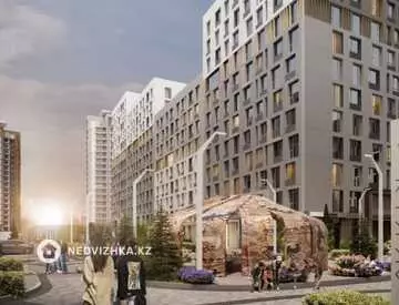 1-комнатная квартира, этаж 2 из 9, 41 м²