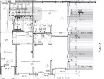 Помещение, этаж 1 из 9, 74 м²