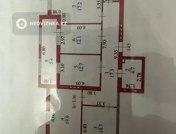 4-комнатная квартира, этаж 2 из 5, 108 м²