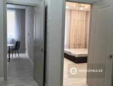 1-комнатная квартира, этаж 2 из 9, 46 м², На длительный срок