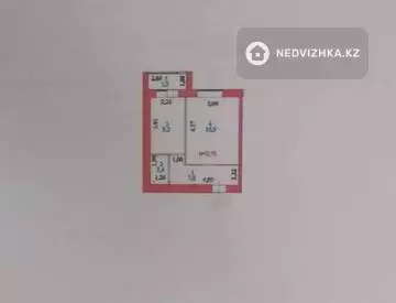 2-комнатная квартира, этаж 6 из 12, 38 м²