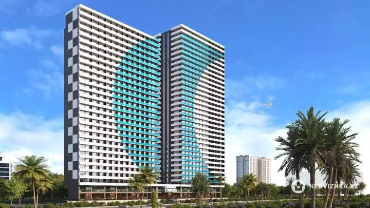 59 м², 2-комнатная квартира, этаж 16 из 16, 59 м², изображение - 1